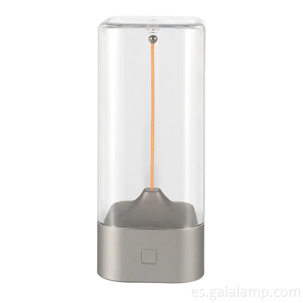 USB recargable táctil mini lámpara de mesa con luz nocturna magnética